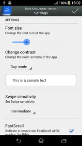 Bible King James Version screenshot 6