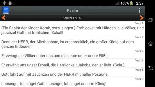 Deutsch Luther Bibel PRO screenshot 5