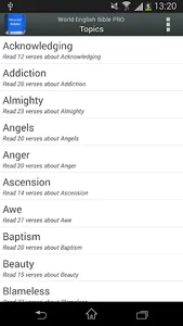 World English Bible PRO screenshot 5