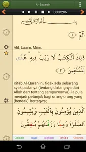 Quran Bahasa Melayu Advanced screenshot 1