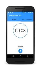 Voice Recorder(One Tap) -- Ads screenshot 0