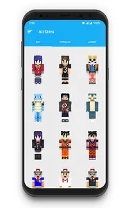 Anime Skins screenshot 2