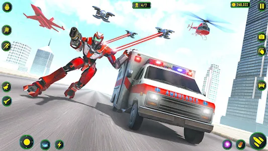 Animal Robot Car Transform screenshot 0