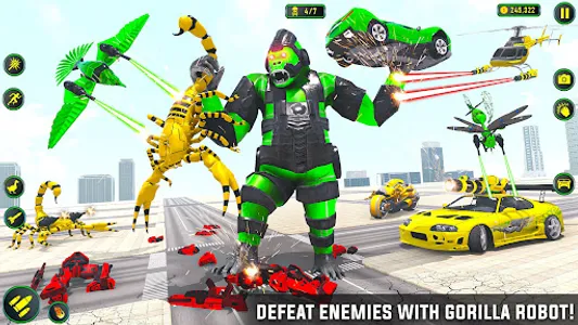 Animal Robot Car Transform screenshot 6