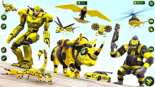 Animal Robot Car Transform screenshot 9