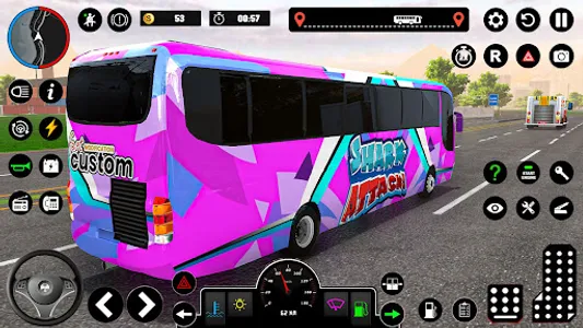 City Coach Bus Sim 3D Game screenshot 18