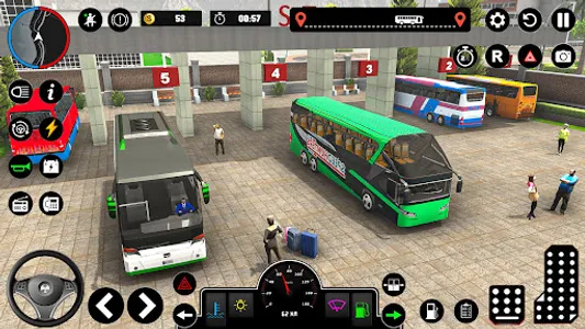 City Coach Bus Sim 3D Game screenshot 20