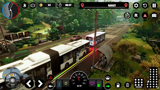 City Coach Bus Sim 3D Game screenshot 4