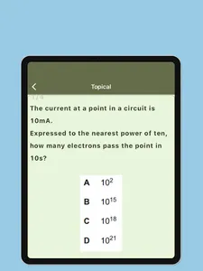 Topical MCQs screenshot 5
