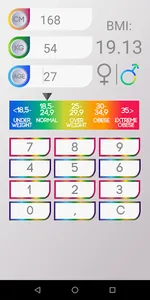 BMI Calculator screenshot 1