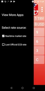 Turkish Lira Dollar Converter screenshot 1