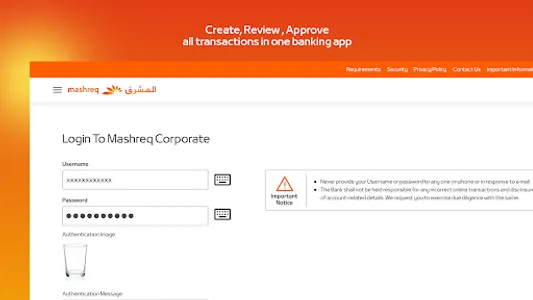 Mashreq Corporate screenshot 20