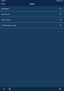 Masjid Dashboard screenshot 5
