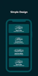Surah's In Voice screenshot 1