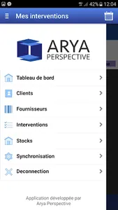 Arya mobile screenshot 1