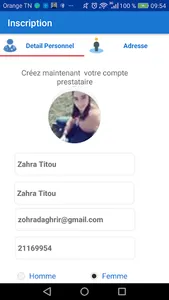 e-SAAD Prestataires screenshot 2