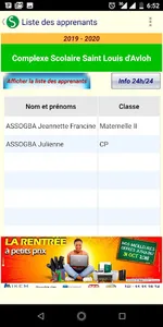 MySITOU, pour le suivi scolair screenshot 3