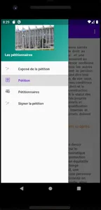 Les pétitionnaires screenshot 0