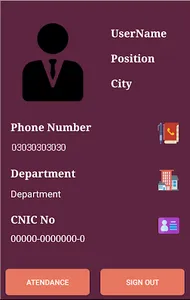 MCE Attendance System screenshot 2