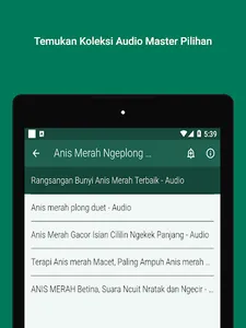 Masteran Anis Merah Ngeplong screenshot 17
