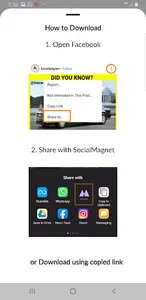 Social Magnet Video Downloader screenshot 2