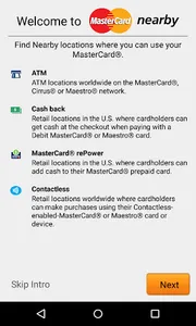 MasterCard Nearby screenshot 0