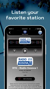 Radio Kosovo - Online FM Radio screenshot 4
