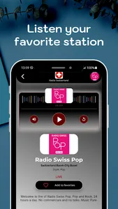 Radio Switzerland Online Radio screenshot 4