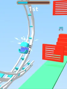 Roller Coaster Race 3D screenshot 10