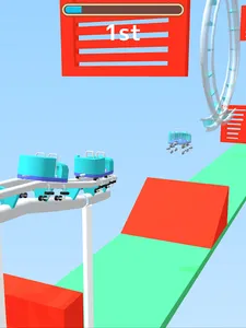 Roller Coaster Race 3D screenshot 5