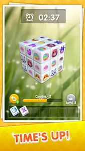 Cube Match Charm 3D screenshot 2