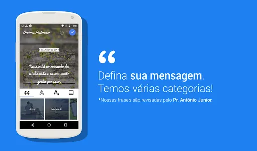 Divina Palavra mensagem cristã screenshot 0