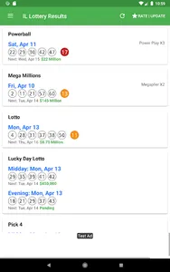 IL Lottery Results screenshot 8