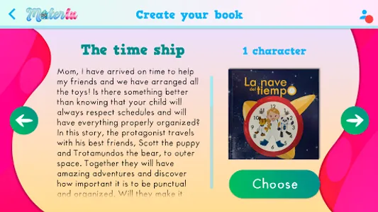 MATERLU Personalized kid books screenshot 1