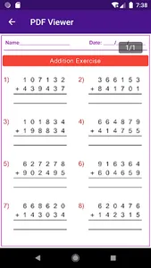 Math Long Addition screenshot 17