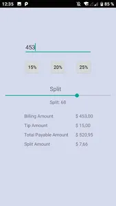 Tip Calculator screenshot 0