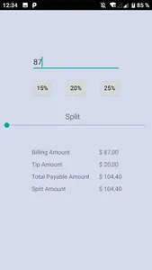 Tip Calculator screenshot 1