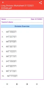 Math Long Division screenshot 18