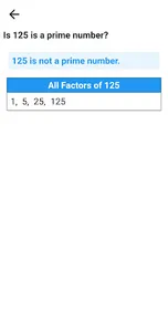 Prime Factorization, LCM & HCM screenshot 11