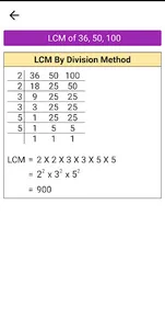 Prime Factorization, LCM & HCM screenshot 12