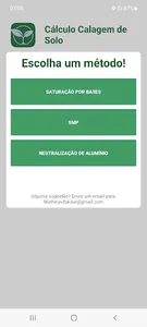 Cálculo Calagem de Solo screenshot 0