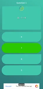 Math Quiz screenshot 11