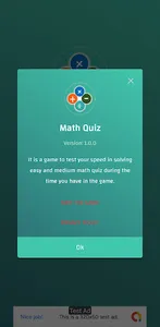 Math Quiz screenshot 2