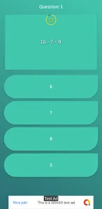 Math Quiz screenshot 4