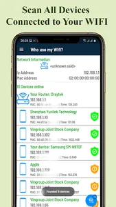 Who Use My Wifi - Wifi Scanner screenshot 1