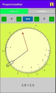 Proporcionalitat screenshot 2