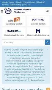 Matriks Destek Platformu screenshot 0
