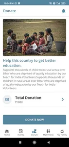 Veer Eklavya Foundation screenshot 2