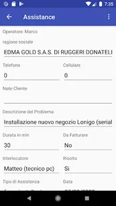 Assistance screenshot 1