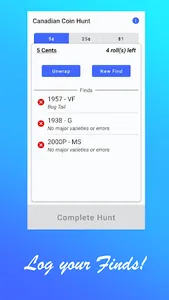 Coin Roll Hunting Buddy screenshot 2